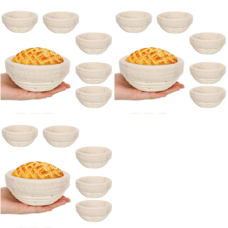 Proofing Basket Banneton - Y51A-18Pc Cesta Redonda para Fermentar Pan