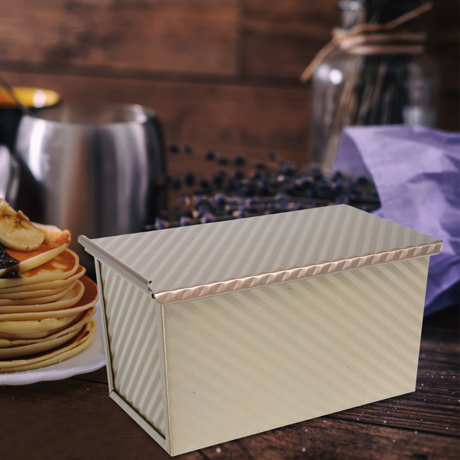 Kitchen Baking Pans - Molde Rectangular para Pan Tostado con