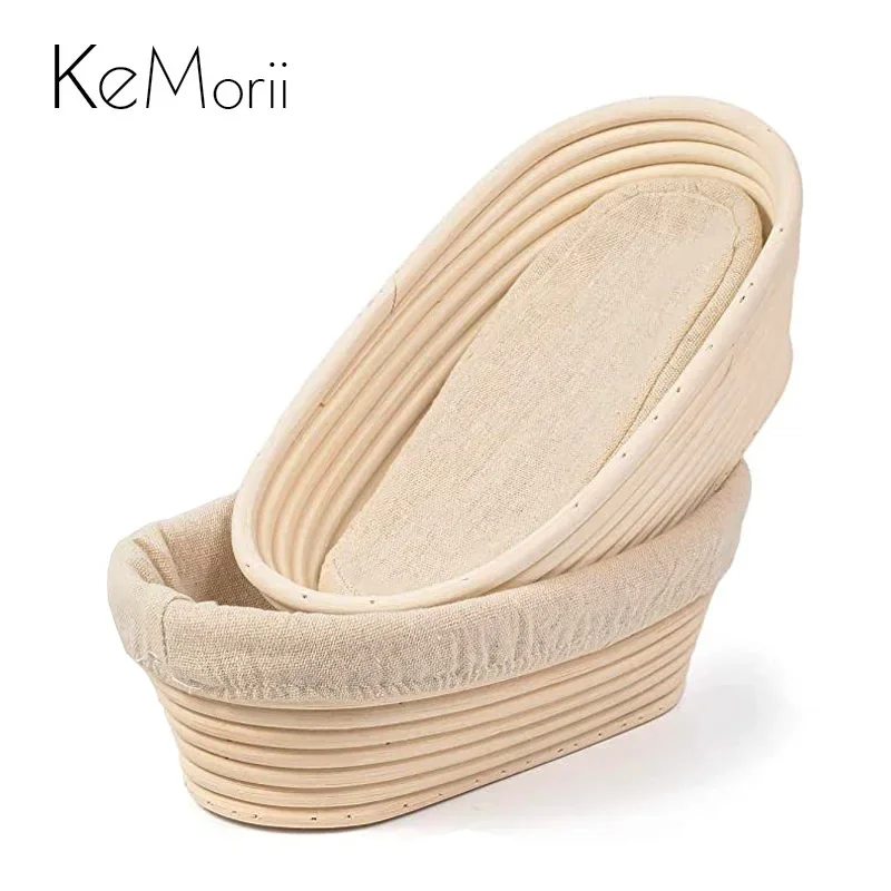 Proofing Basket Banneton - Cesta de mimbre Natural para probar