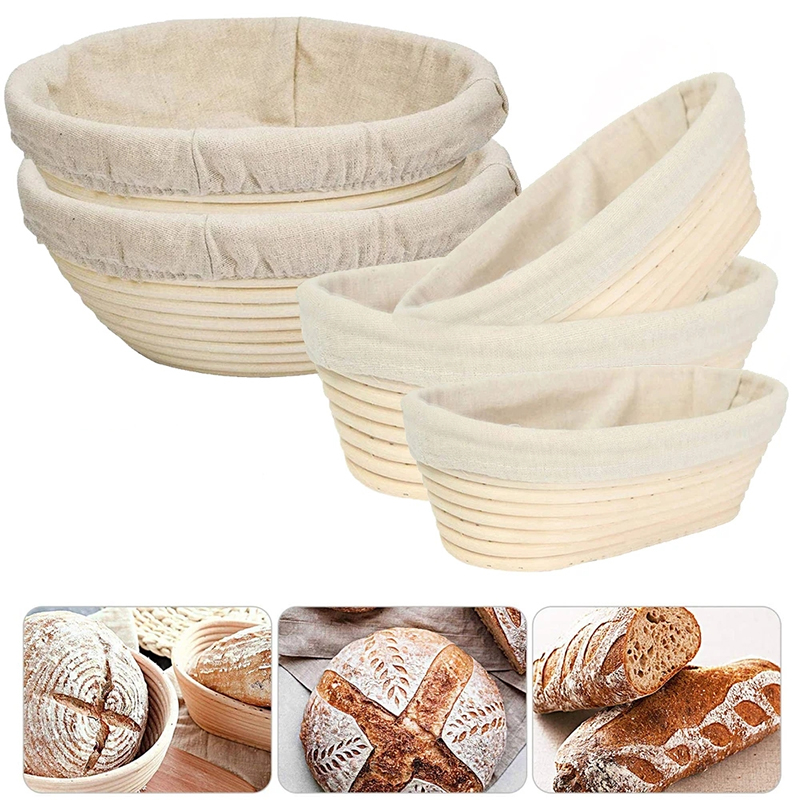 Proofing Basket Banneton - LMETJMA Cesta a prueba de pan,