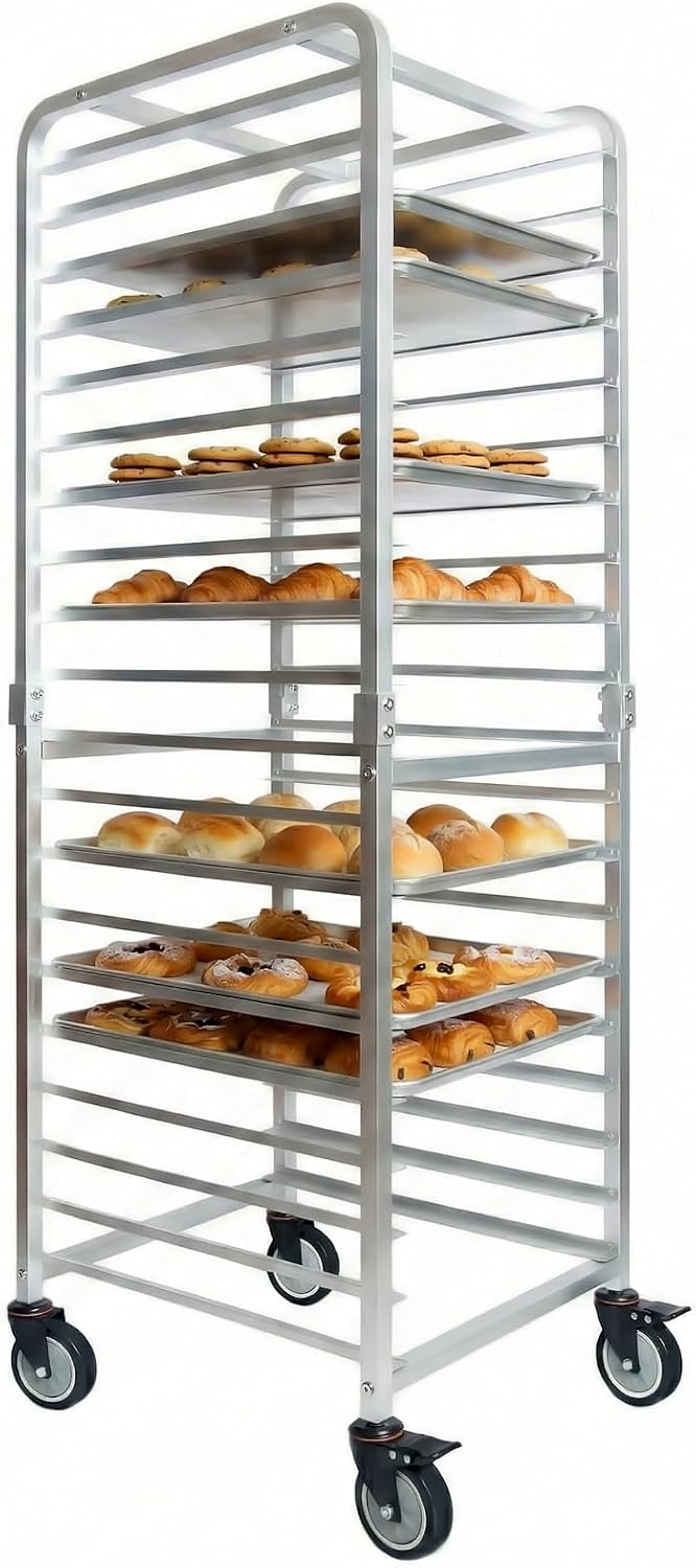 Kitchen Baking Pans - Carro de enfriamiento móvil comercial de