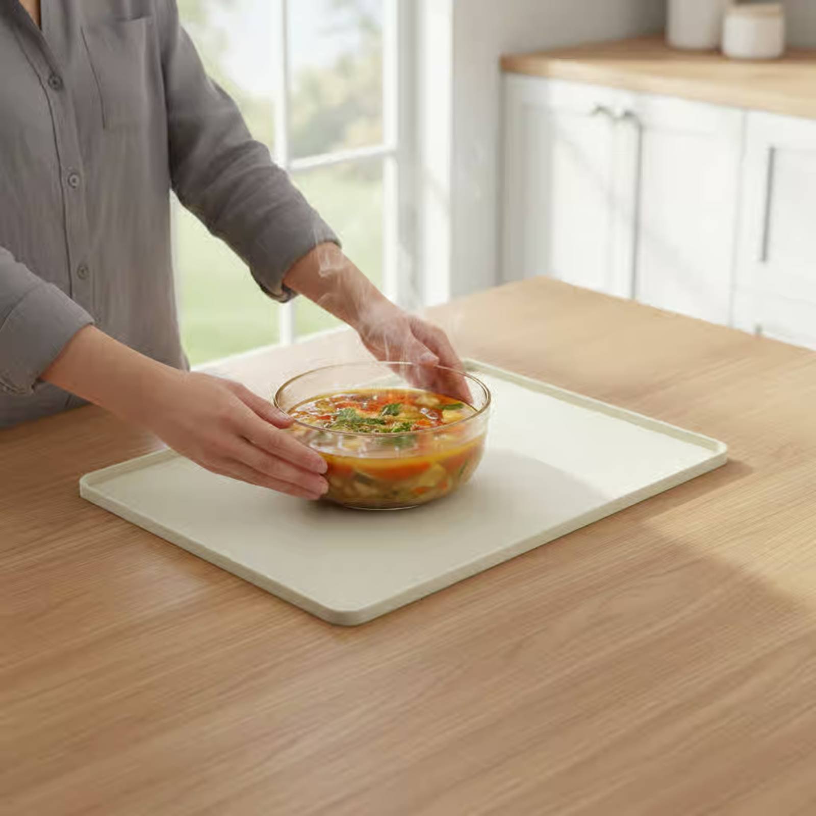 Kitchen Appliances For Baking - Tapete de Silicona para Microondas, Protector