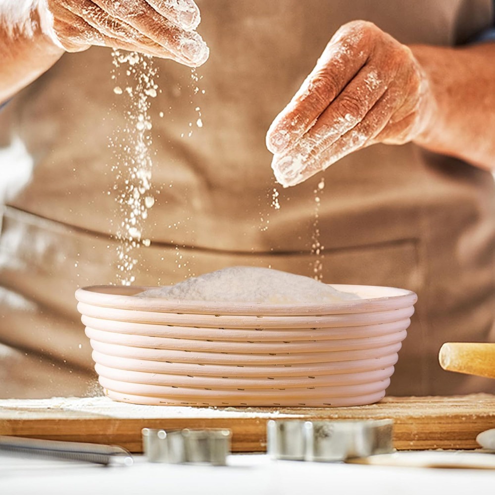 Cesta de Fermentación para Pan - Proofing Basket Banneton reseña y precio