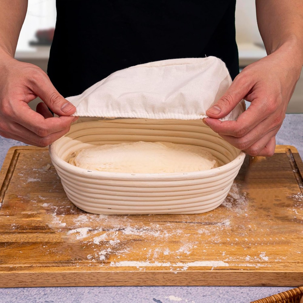 Cesta de Fermentación para Pan - Proofing Basket Banneton reseña y precio