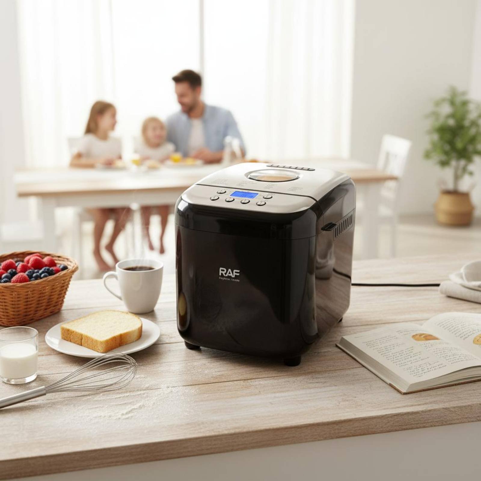 Máquina para Hacer Pan Automát - Baking Kitchen Hourly reseña y precio