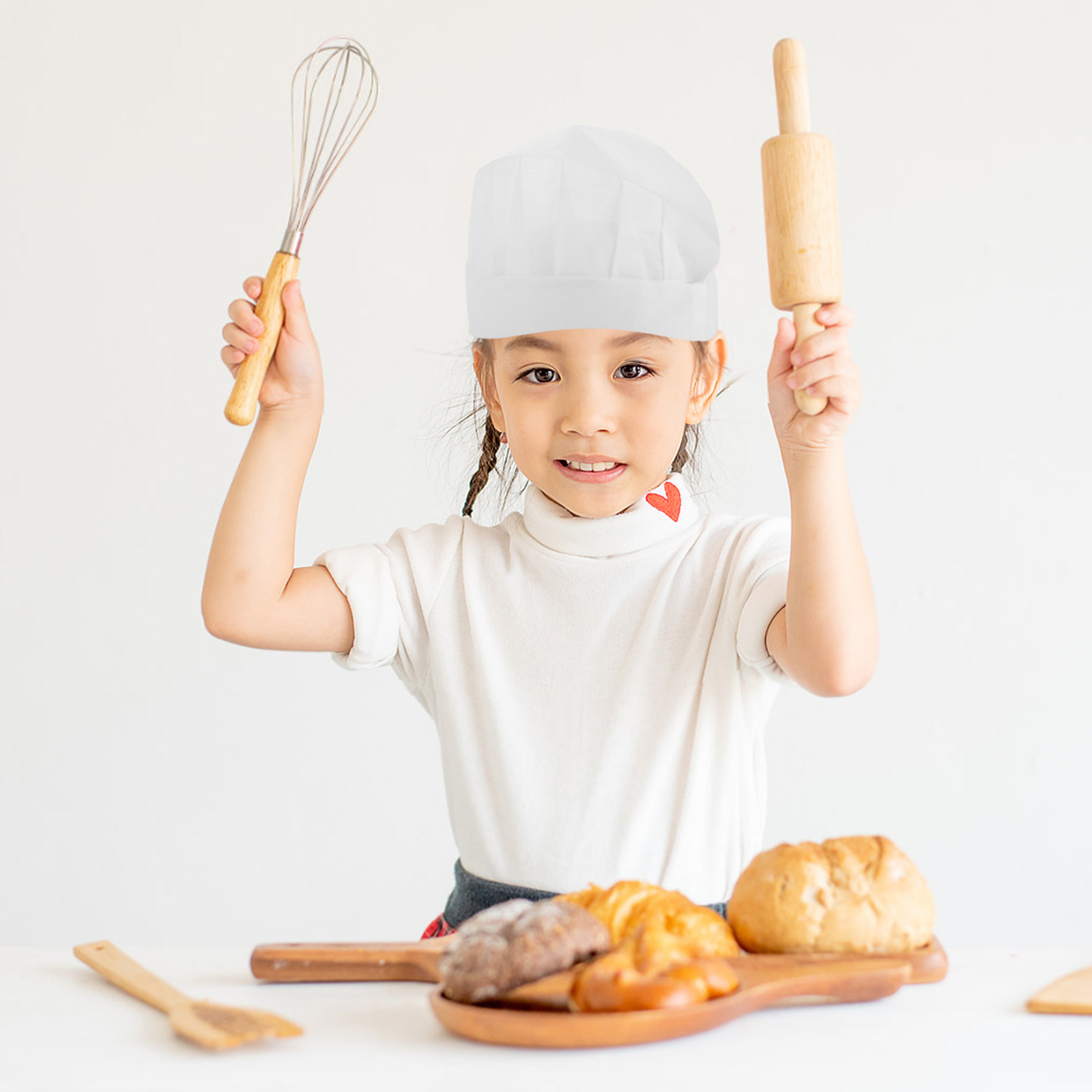 15 Gorros de Chef Desechables  - Kitchen With Baking Area reseña y precio