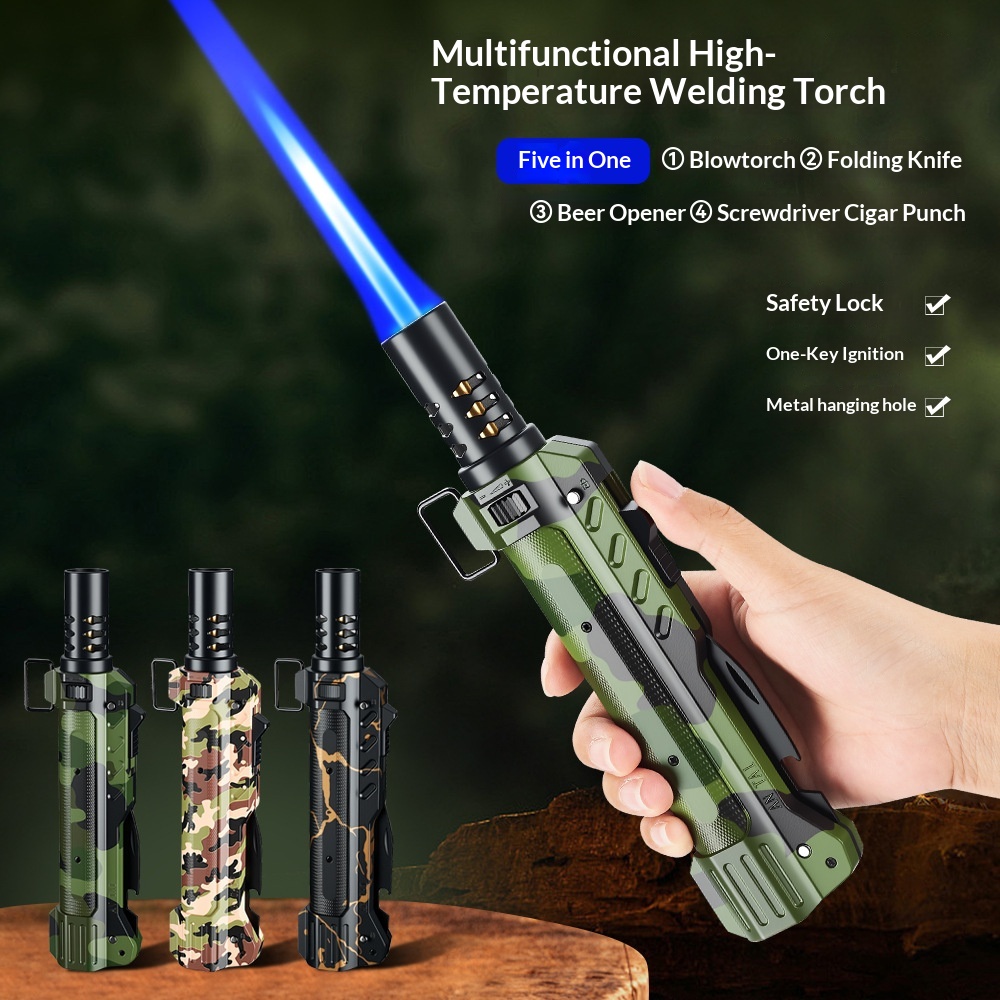 Potente encendedor de Gas de M - Kitchen Baking Torch reseña y precio