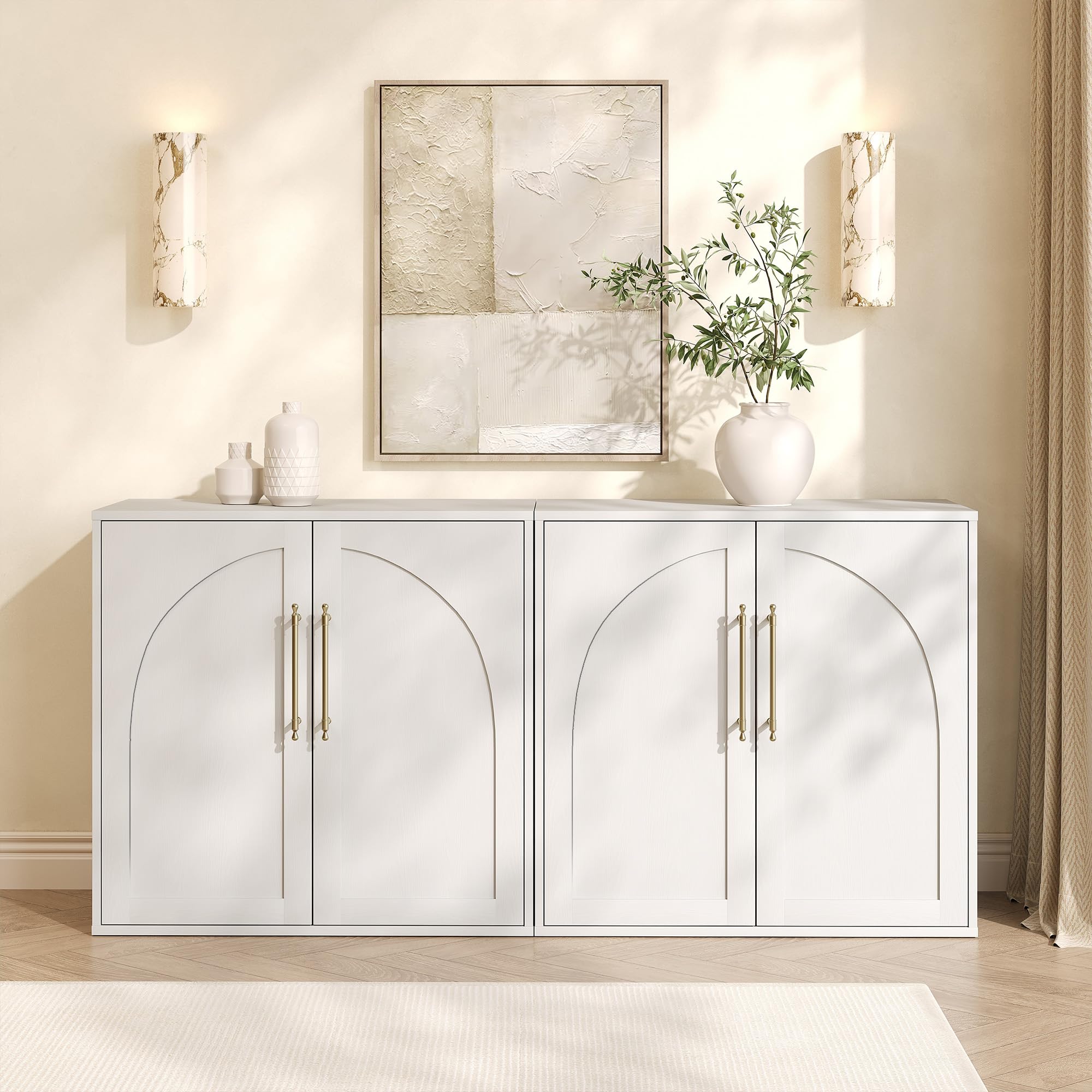 Aparador Clásico Arqueado con  - Kitchen Baking Cabinet reseña y precio
