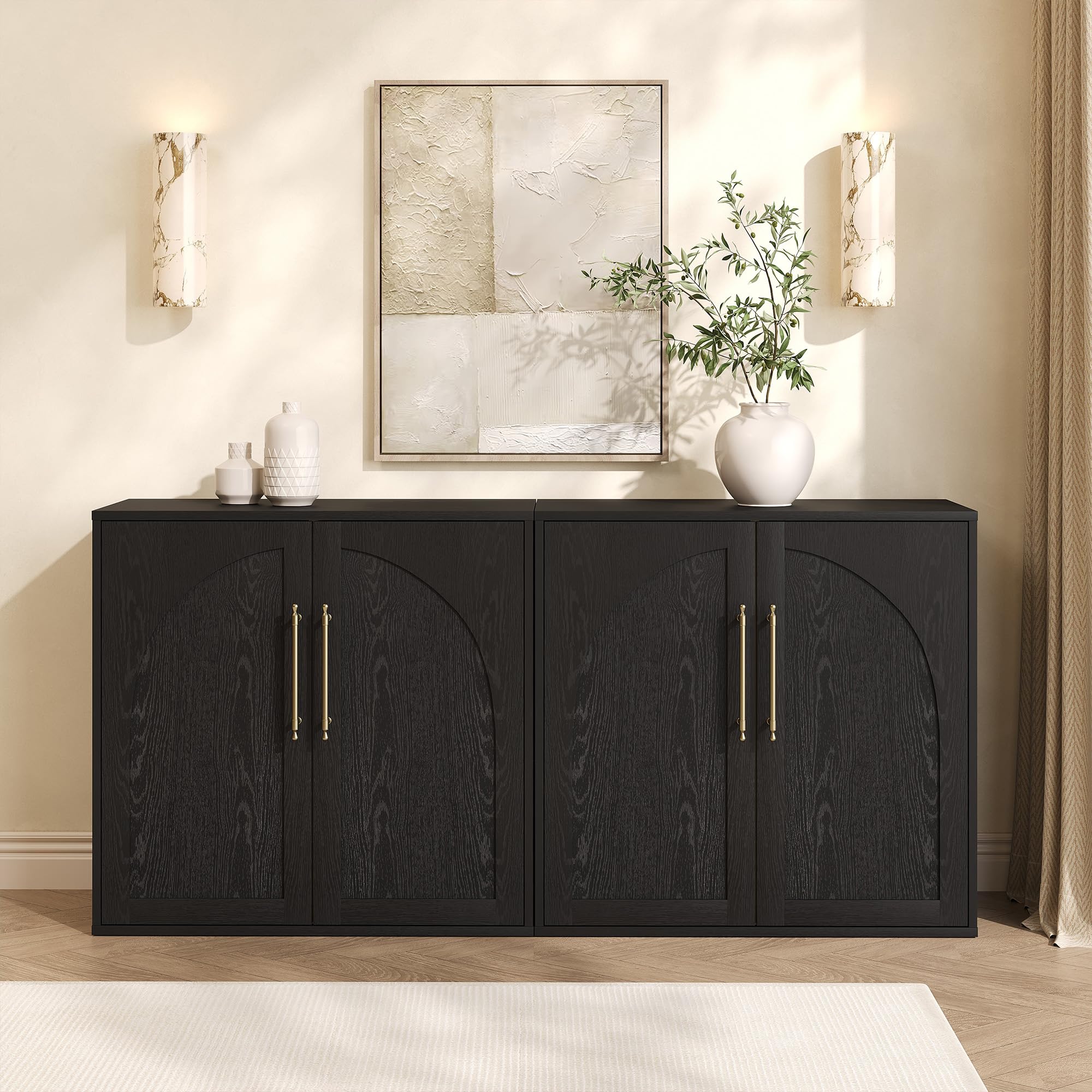 Aparador Clásico Arqueado con  - Kitchen Baking Cabinet reseña y precio