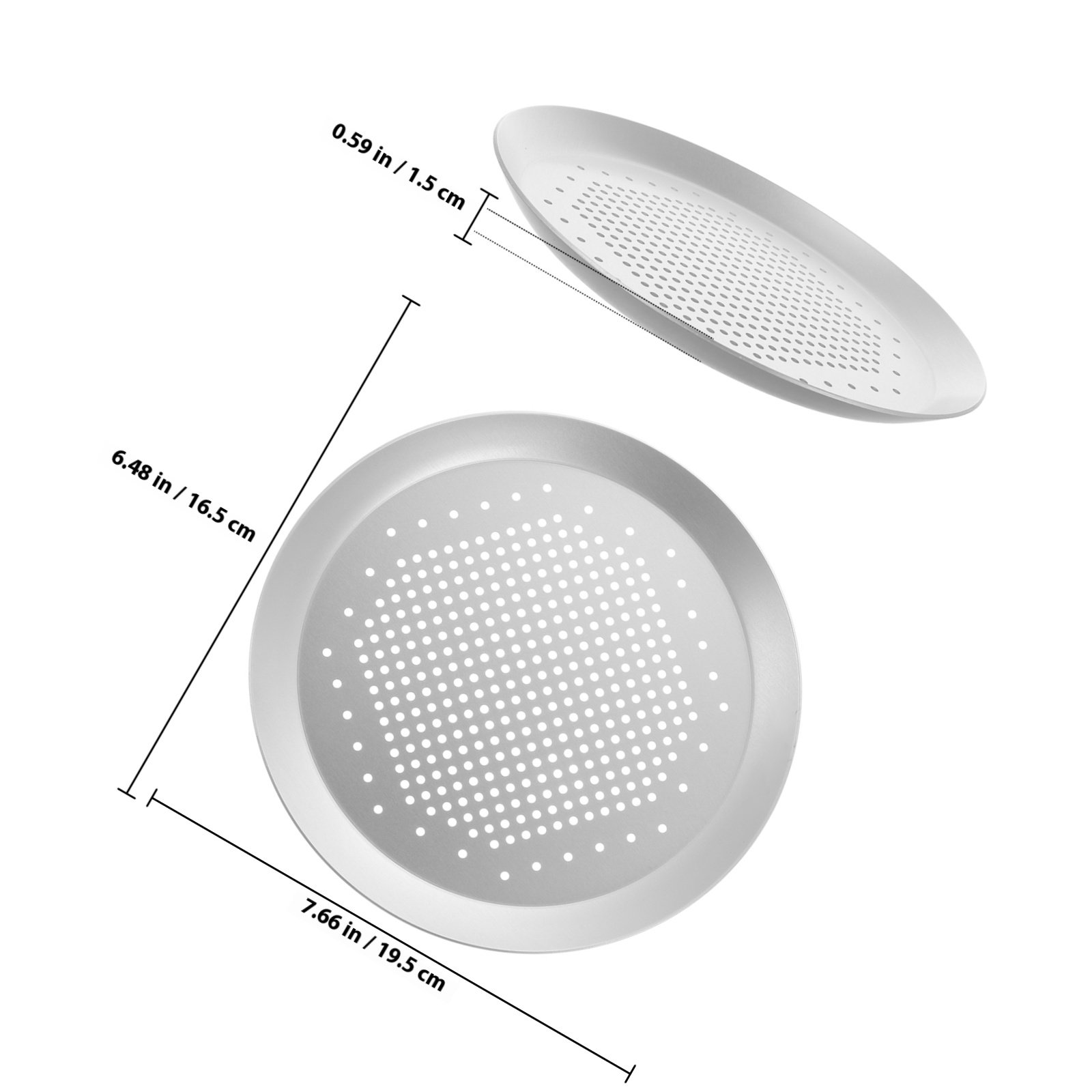 2 Piezas de Bandeja Redonda Pe - Kitchen Essentials Baking Tray reseña y precio