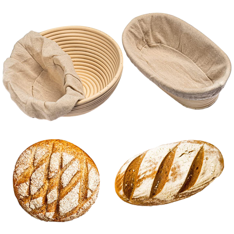 Banneton redondo o ovalado con - Proofing Basket Banneton reseña y precio