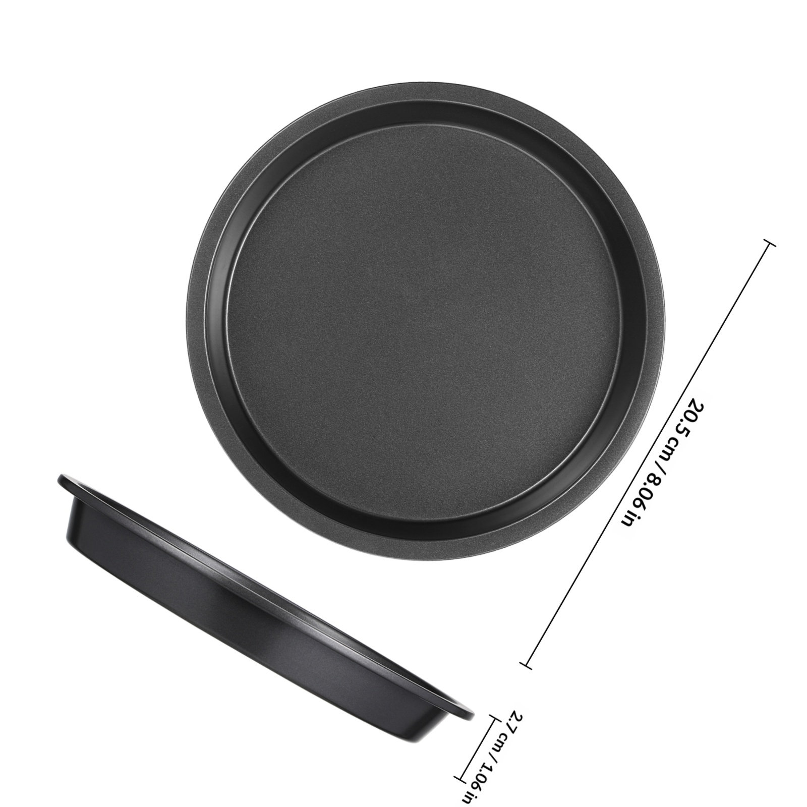 Bandeja Redonda para Pizza de  - Kitchen Baking Pans reseña y precio