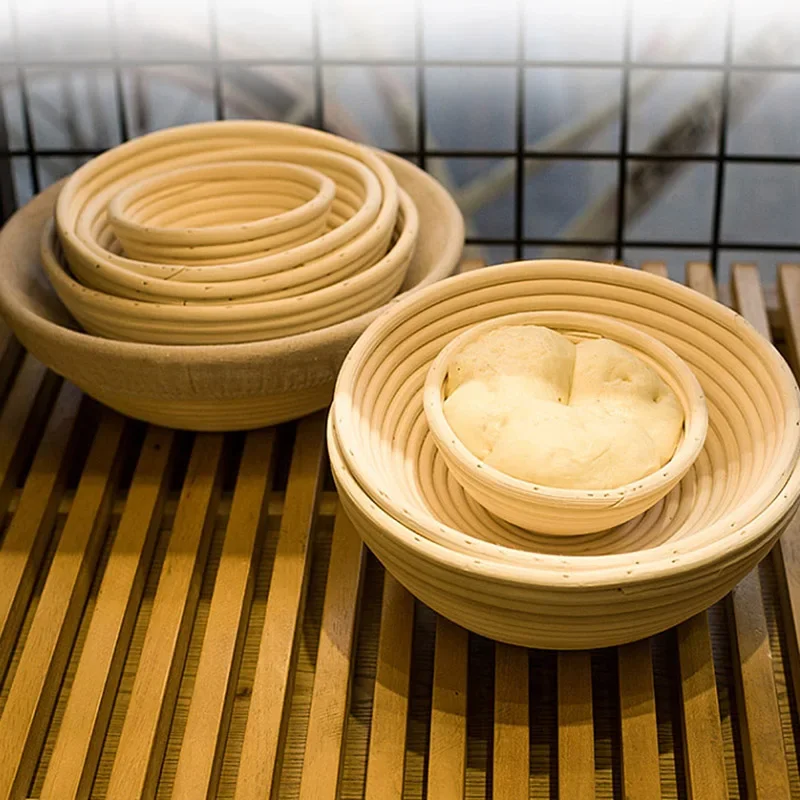 Cesta de mimbre Natural para p - Proofing Basket Banneton reseña y precio