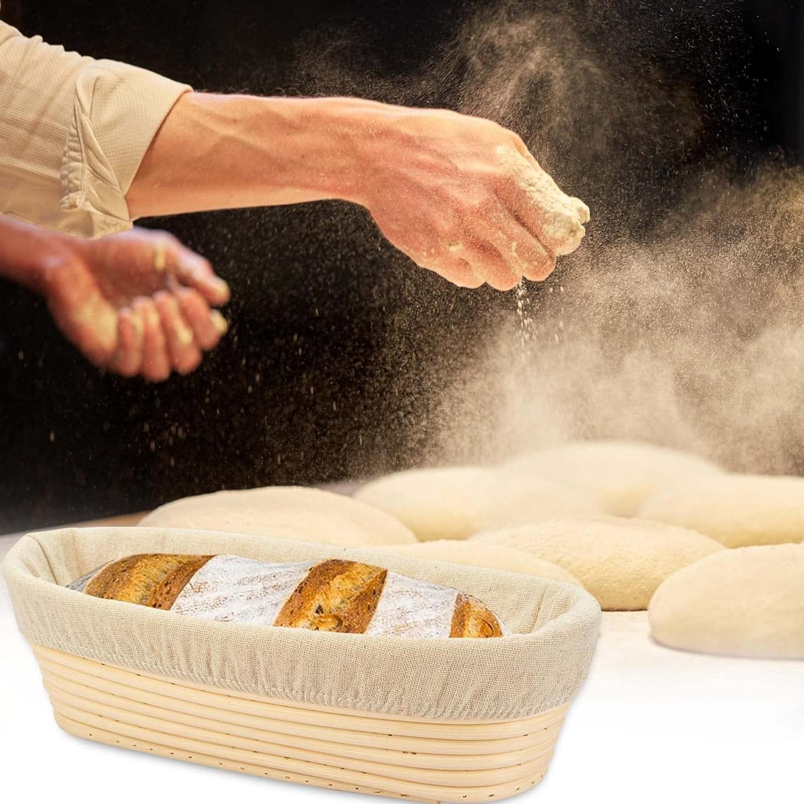 Cesta de fermentación de pan d - Proofing Basket Banneton reseña y precio
