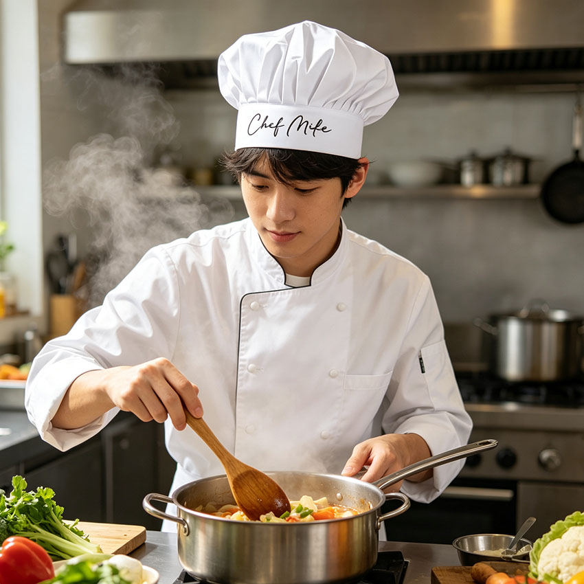 Gorros de chef personalizados, - Kitchen With Baking Area reseña y precio