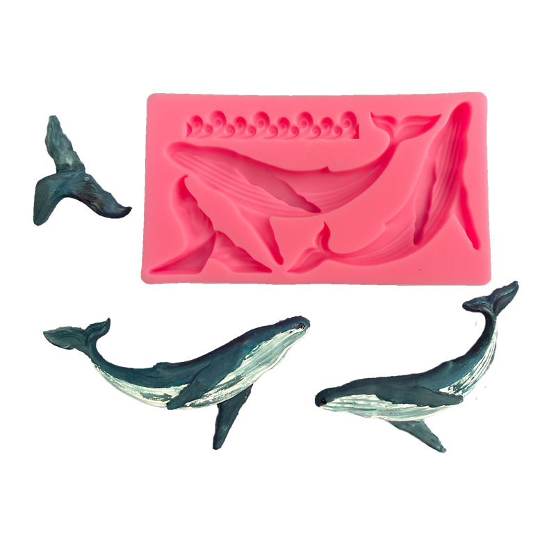 Molde de silicona de ballena D - Kitchen Appliances For Baking reseña y precio