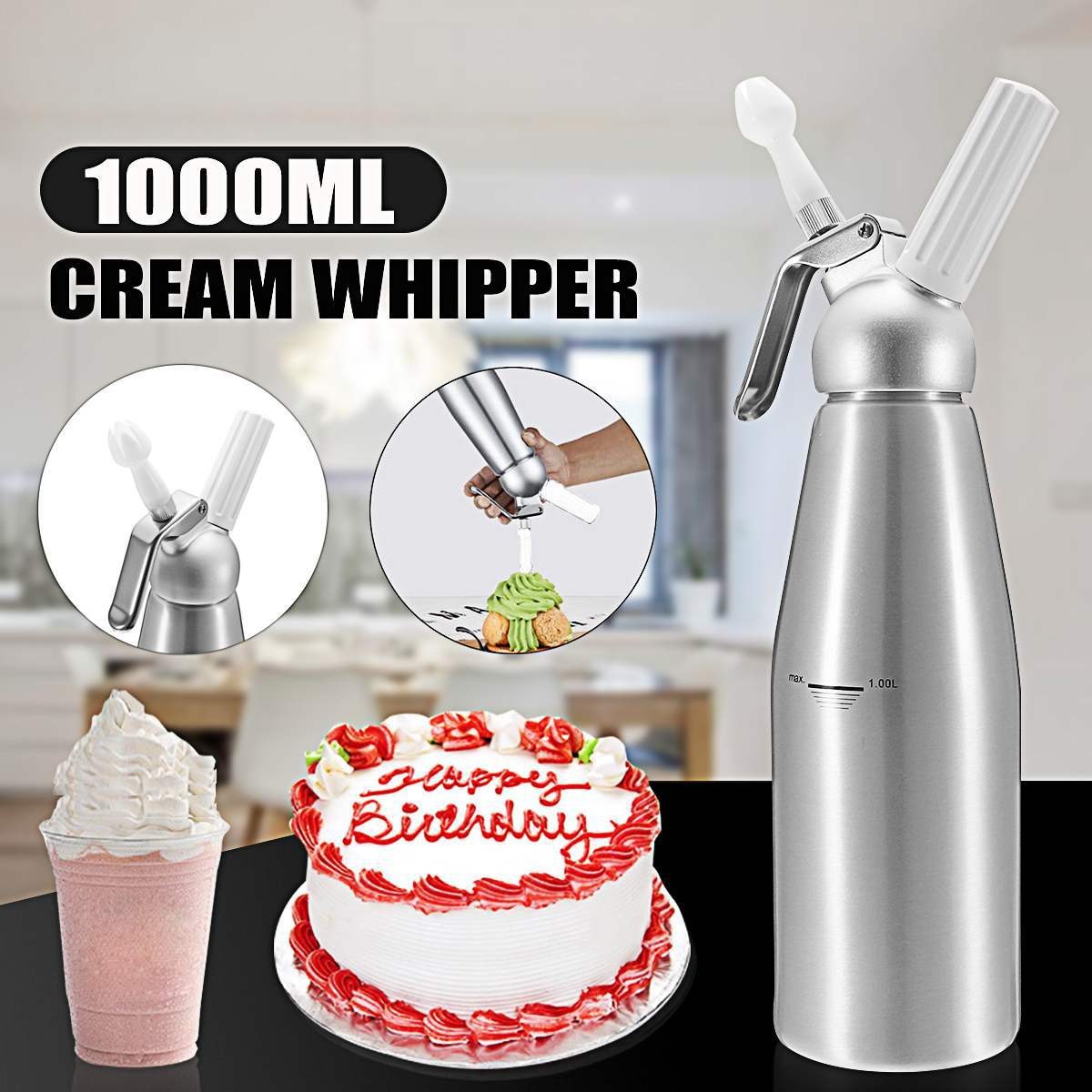 Pistola de espuma para crema d - Kitchen Baking Torch reseña y precio