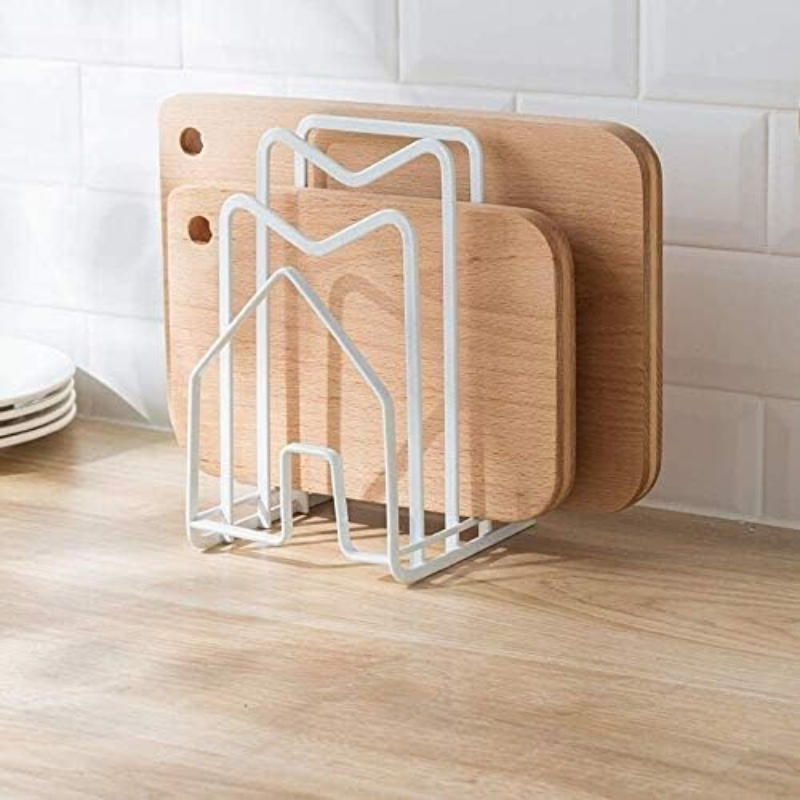 Soporte para tapas de ollas y  - Kitchen Baking Tray Organiser reseña y precio