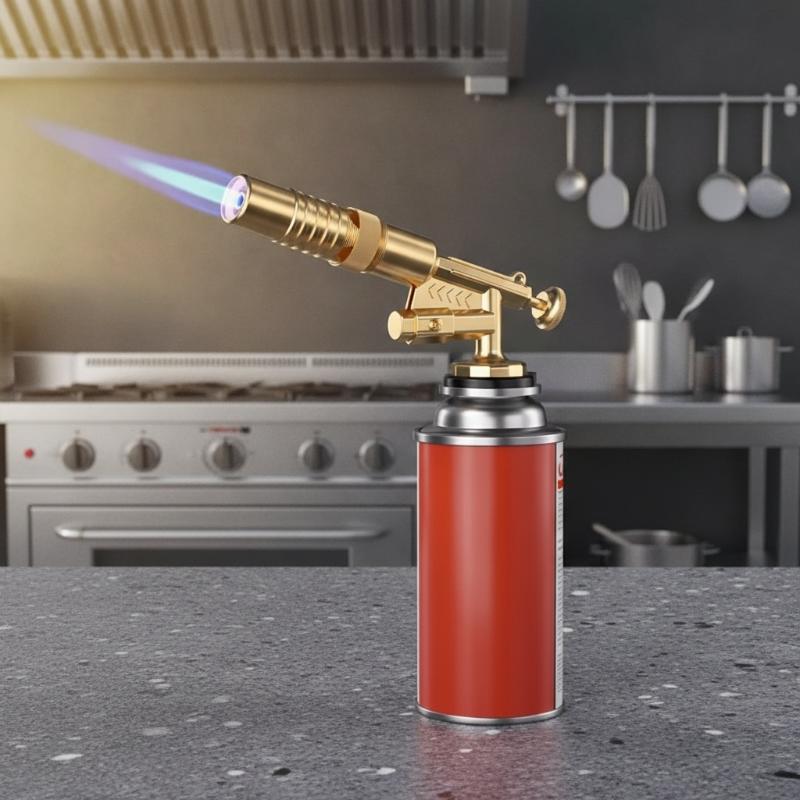 Soplete de soldadura, quemador - Kitchen Baking Torch reseña y precio
