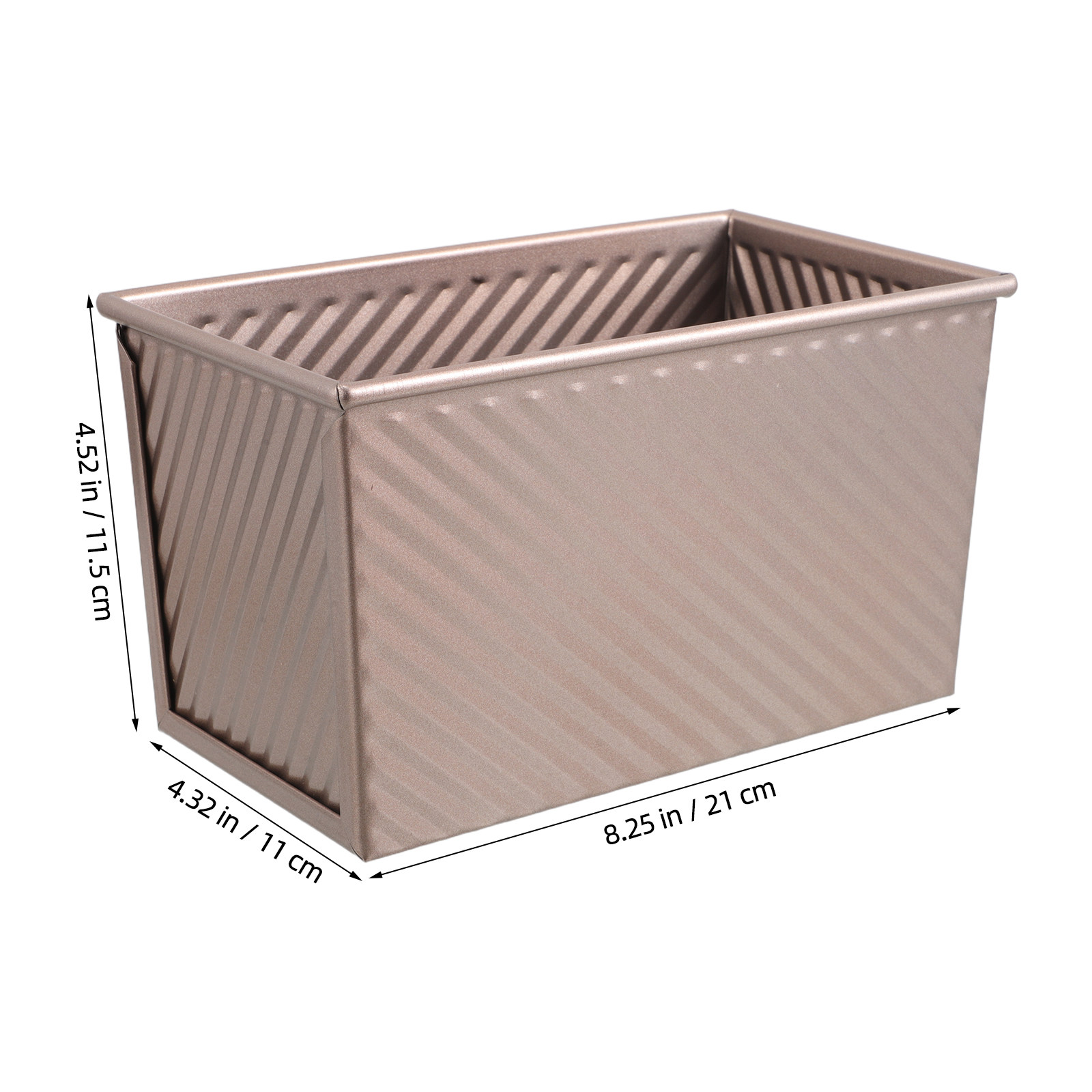 Molde rectangular antiadherent - Kitchen Baking Pans reseña y precio