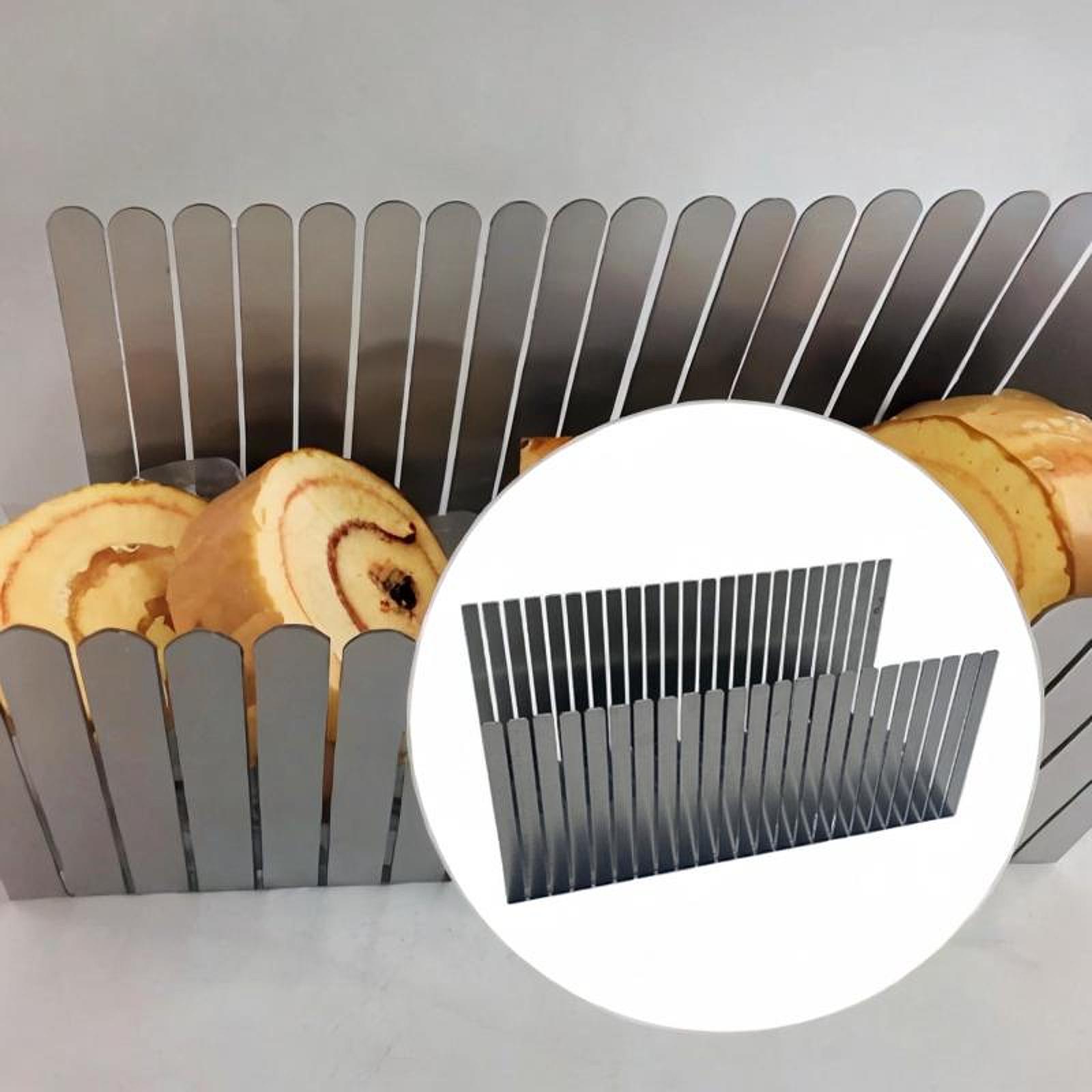 Rebanador de pan de acero inox - Kitchen Baking Aid reseña y precio