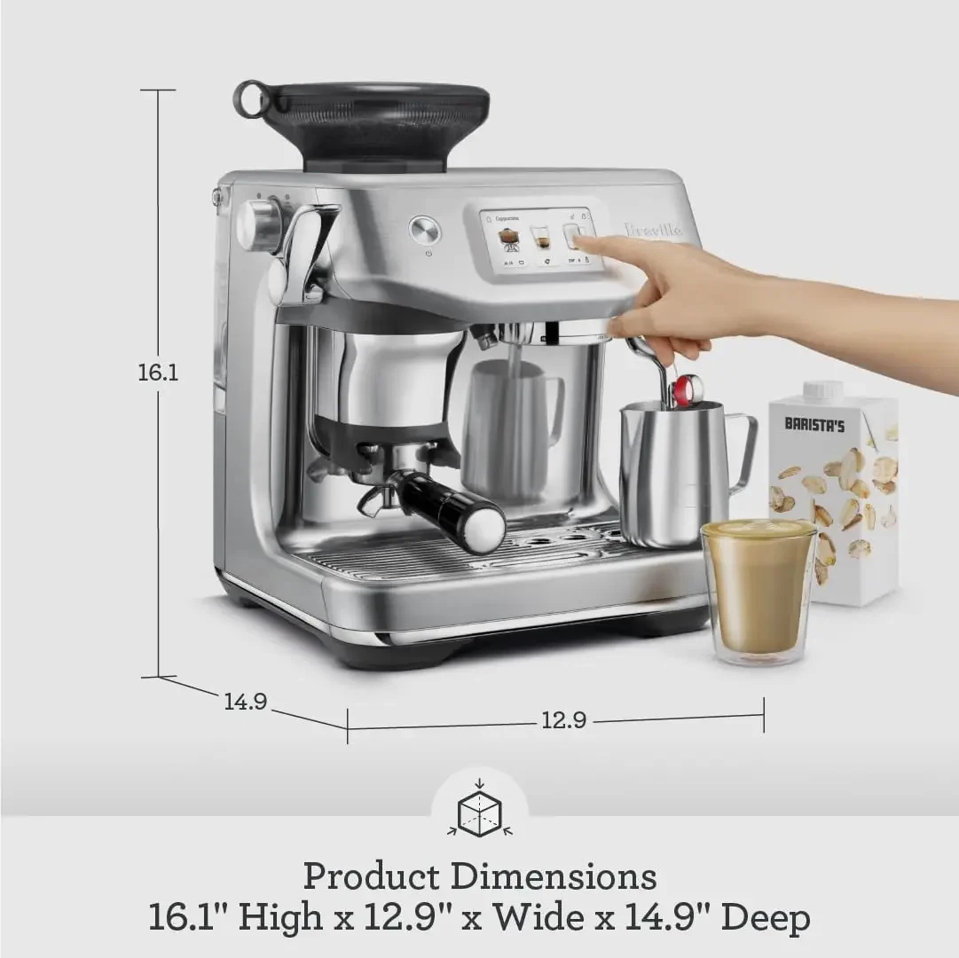 Máquina de café espresso Brevi - Breville Espresso Barista Touch reseña y precio