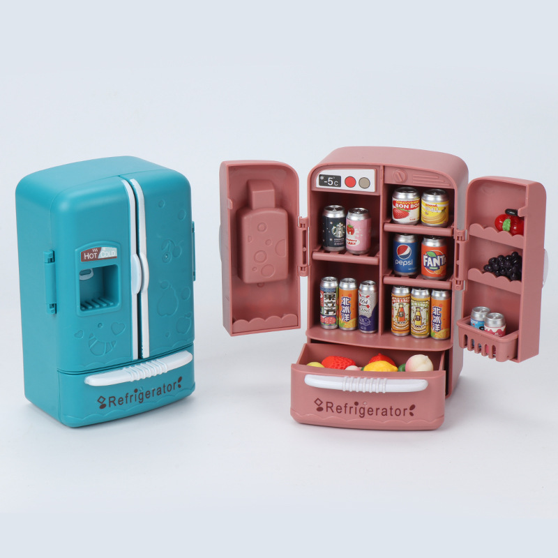 Lindo refrigerador de doble pu - Kitchen Baking Cabinet reseña y precio
