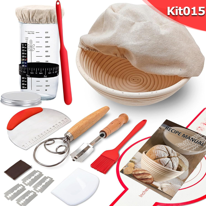 Kit de fermentación de masa ma - Proofing Basket Banneton reseña y precio