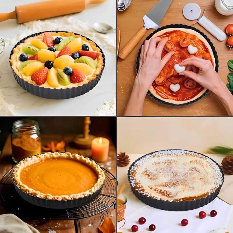 1 unidad Molde para tartas y q - Kitchen Baking Pans reseña y precio